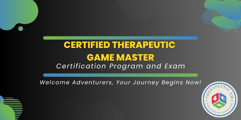 0924-1 Therapeutic Game Master Program-Instructor Nick Anderson